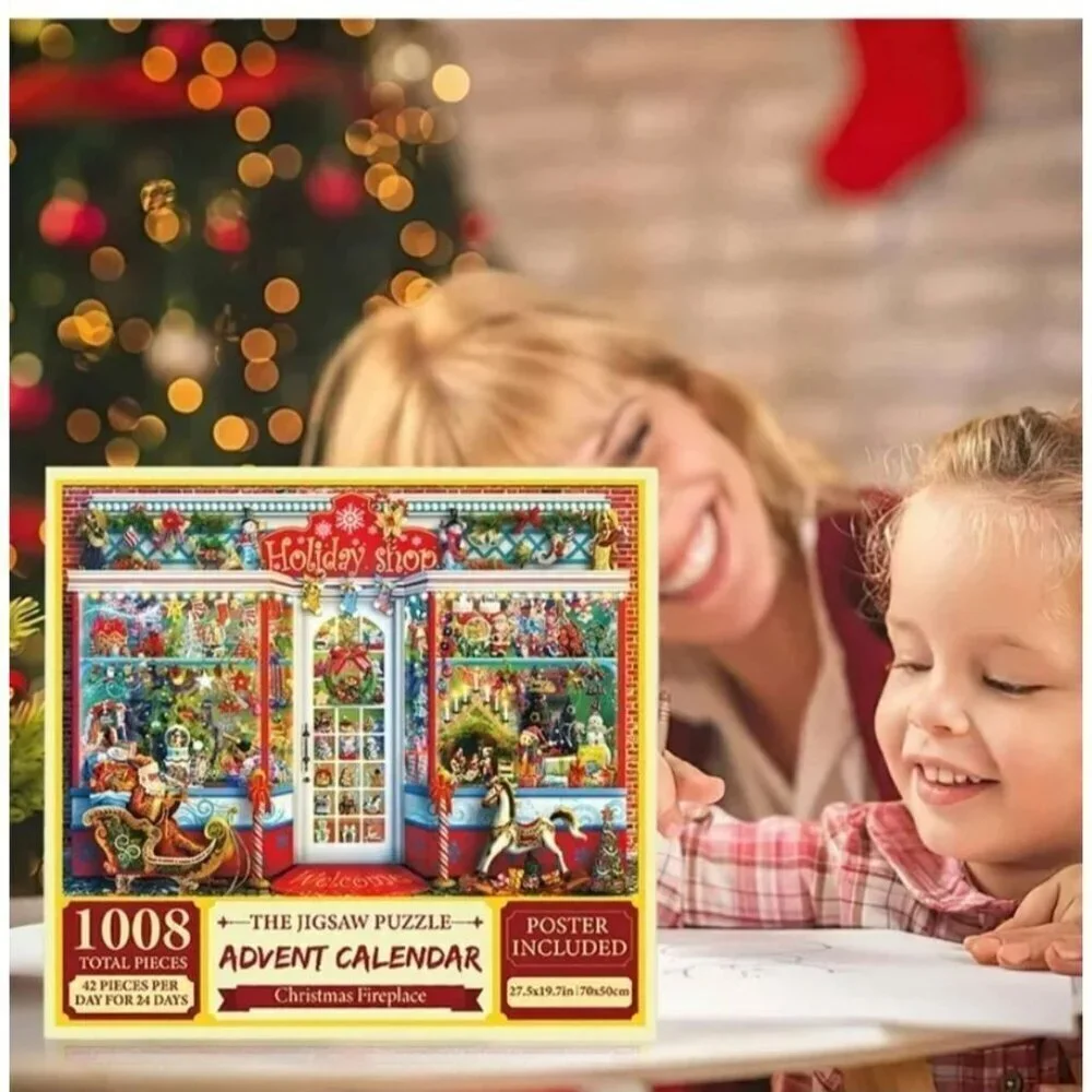 Advent Calendar 2023 Christmas Jigsaw Puzzle 1008 Pieces 27.5